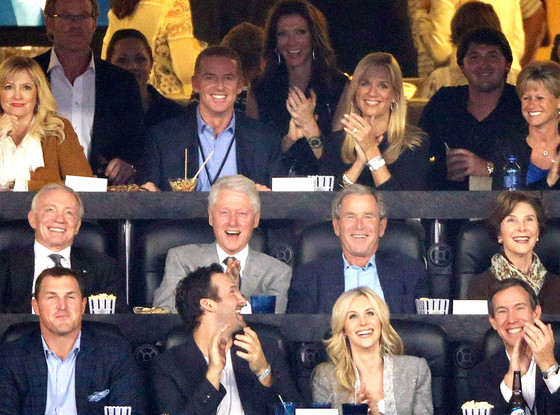 Bill Clinton, George W. Bush Bill Clinton, George W. Bush